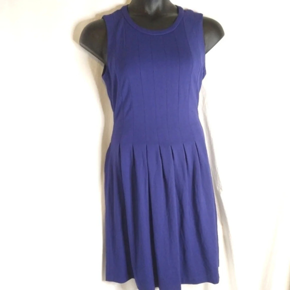 💙 Blue Shape FX Dress - EUC 𝅺 - Picture 9 of 10